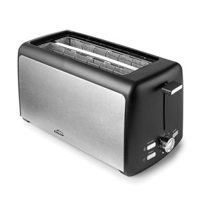 Tostapane Lacor 2 Fette in Acciaio Inox con Funzione Scongelamento e Riscaldamento per Uso Domestico - Product Image 1
