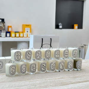 Diffuseur d'air pour <span class=keywords><strong>voiture</strong></span> en gros, marque haut de gamme, bougies parfumées à la freesia en cire de soja écologique, sans fumée, pour l'intérieur, cadeau - Product Image 1