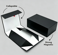 Caja de Regalo Magnética Plegable Personalizada con Inserto de Espuma, Logotipo Impreso con UV, Empaque de Papel Plegable para Cosméticos, Perfumes y Regalos de Lujo