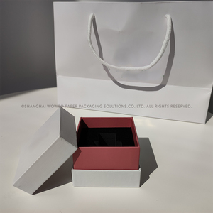 Cao bóng trắng tông Hộp Quà Tặng thiết lập với bìa cho có thể nhìn thấy mỹ phẩm & nước hoa hiển thị tuyệt vời cho sinh nhật Giáng sinh trình bày - Product Image 3