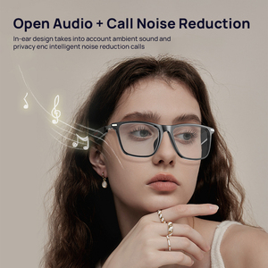 Gafas Inteligentes con Micrófono Tipo-C, Conducción Aérea, Control Táctil, Auriculares IP68, Reproductor de Música, Llamadas Telefónicas, Conexión Inalámbrica BT - Product Image 4