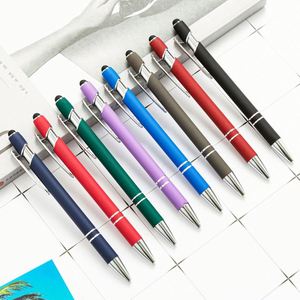 Stylo bille personnalisé Ys58 avec logo imprimé, revêtement en caoutchouc, cadeau d'entreprise, cadeau promotionnel - Product Image 4