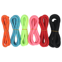 Corde en nylon tressée double multifonctionnelle, corde à linge