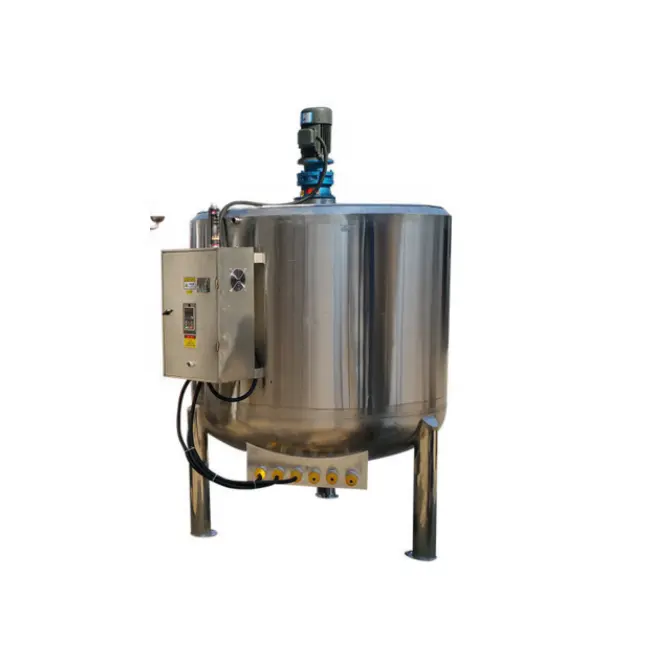 Factory direct sale customized sanitary Stainless steel agitator for milk Yogurt wine beer fermentation liquid oil fuel tank