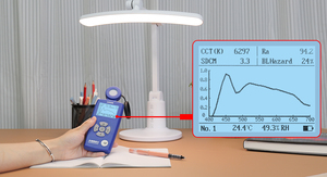 Medidor de Iluminancia Espectral Linshang LS330, Medición de Luz de Alta Precisión con CRI, CCT y Flicker - Product Image 3