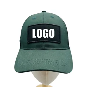 Topi Trucker Logo kustom bermerek 6 Panel topi Snapback Trucker topi olahraga untuk pria