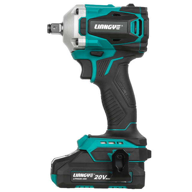 1/2 Inch BMC Set-Lightweight 20Volt Cordless Impact Wrench Tool for HVAC System Replacement Fast AC Installation Battery Power