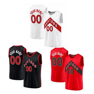 Vente en gros NBaing <span class=keywords><strong>Toronto</strong></span> Tous les joueurs Maillot Offre Spéciale haute qualité Basketball américain Maillot imprimé cousu Chemises de sport - Product Image 1