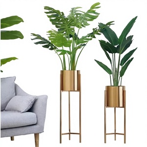 Most Selling Floor <b>Vase</b> Gold Flower <b>Vase</b> - Product Image 3