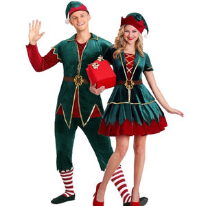 Nuevo <span class=keywords><strong>Disfraz</strong></span> de Papá Noel Verde para Parejas, <span class=keywords><strong>Disfraz</strong></span> de Navidad para Fiestas, Actuaciones, Festivales, Disfraces de <span class=keywords><strong>Anime</strong></span> - Product Image 1