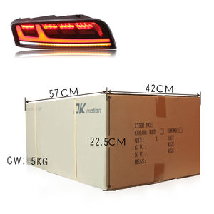 Feux arrière LED fumés transparents DK Motion pour <span class=keywords><strong>Audi</strong></span> <span class=keywords><strong>R8</strong></span> 5.2t 2008-2016 ABS étanches - Product Image 2