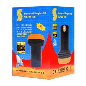 Sorong TG-100HD mới phổ Ku ban nhạ<span class=keywords><strong>c</strong></span> duy nhất <span class=keywords><strong>lnbf</strong></span> Ku ban nhạ<span class=keywords><strong>c</strong></span> LNB 5g <span class=keywords><strong>C</strong></span> Banda LNB điện bảo vệ quá tải LNB vô hướng vòng nóng - Product Image 6