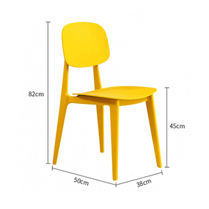 Ensemble de chaises de salle à manger pliables en plastique modernes en gros pour <span class=keywords><strong>restaurant</strong></span> et salle à manger pour la maison et le bureau - Product Image 4