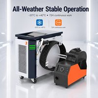 Soudeuse laser portative haute précision 2000W refroidie par air, machine de soudage laser JPT avec système d'alimentation en fil intégré