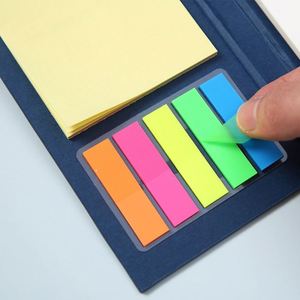 Cheap Journals Custom Pocket <b>Notebook</b> With Craft Paper Sticky Notes Notepads and Ball Pen for Business - Product Image 2