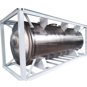 ถังเหล็กคาร์บอนเก็บ ISO ผนังเดียวสะดวกสำหรับปั๊มน้ำมันเชื้อเพลิงดีเซลเบนซิน - Product Image 4