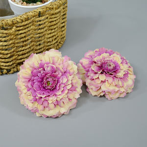 نبات القطيفة الاصطناعي برؤوس نمط جديد بسعر المصنع نباتات حرير صناعي ديكور حفلات زفاف للمكتب - Product Image 1