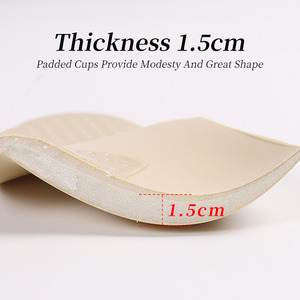 حمالة صدر نسائية جيدة التهوية جديدة مقاس كبير قطعة واحدة غير مرئية لرفع الظهر بدون حمالات جانبية لاصقة للثدي الكبير - Product Image 3