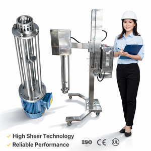 Máquina Mezcladora y Dispersora de Líquidos con Emulsionador, Elevador de Materiales y Mezclador de Cizallamiento para Mermelada, Pasta Dental y Cosméticos Centrífugos - Product Image 4