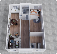 Maison mobile préfabriquée de luxe extensible et pliable de 40 pieds, 2, 3 ou 4 chambres, maison modulaire en conteneur pour habitation, villa, certifiée CE pour l'Europe