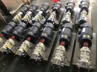 Pompa Rotor Sanitasi Miniatur SINDA Seri 3RP Kelas Makanan Viskositas Tinggi Tekanan Tinggi Pompa Lobe Putar 100% Kawat Tembaga