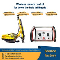 Control Remoto Inalámbrico Industrial para Maquinaria, Joystick Hidráulico con Protección IP65 y Alcance de 225m para Grúas y Camiones