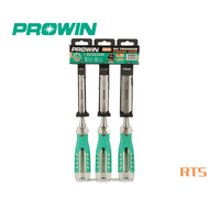 PROWIN Jeu de ciseaux de sculpture sur bois de bonne qualité 3pcs tranchant à économie de main-d 'œuvre, pour le travail du bois et le tournage du bois