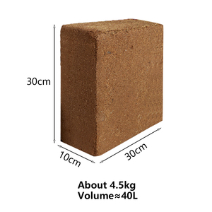 Chất lượng cao nén khử Muối Dừa Xơ dừa gạch thân thiện với môi hữu cơ tự nhiên kết thúc tuyệt vời vườn vườn đồ trang trí - Product Image 6