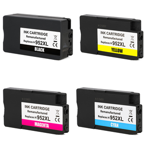 952XL 956XL 952 956 XL彩色兼容墨盒适用于HP952适用于<span class=keywords><strong>HP</strong></span> OfficeJet Pro 7740 8710打印机 - Product Image 1