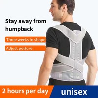 Prix usine hommes femmes haute qualité correcteur de Posture épaule dos orthèse réglable Sport dos soutien pour la Posture physique