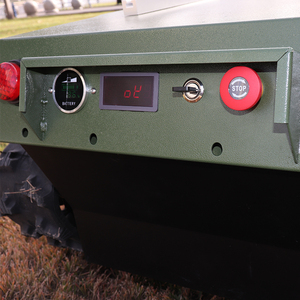 Plataforma Robótica Móvil con Orugas de Goma, Robot UGV con Motor Eléctrico y Batería - Product Image 4