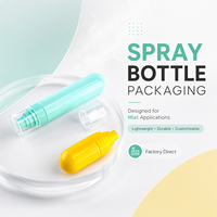 Botol Semprot Silinder Ramping Kosong Grosir Tanpa Tabung Gas, Wadah untuk Setting Spray & Toner Pelembap