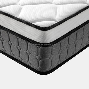 Colchón Comprimido al por Mayor con Gel Refrigerante y Espuma Viscoelástica Enrollable, Colchón <span class=keywords><strong>de</strong></span> Muelles Tamaño Queen - Product Image 2