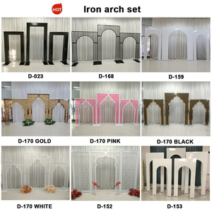 LEDA Wedding Wrought Iron Welcome <b>Stand</b> Rgb Water Flow Background Ornament Banquet Party Venue Decoration Props Custom Wholesale - Product Image 3