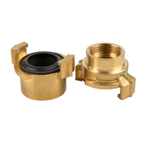 <b>Quick</b> Connect Garden Water <b>Connector</b> Brass Threaded DIN Standard For Bulk Hose Easy Install - Product Image 3