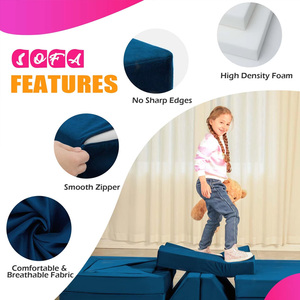 <span class=keywords><strong>Canapé</strong></span> de jeu modulaire en mousse souple et durable pour enfants, certifié OEKO, pour la construction de châteaux et de forteresses en salle de jeux - Product Image 3