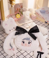 Sacs en peluche Nuomier Cinnamoroll mignons en ABS - Boîte aveugle neuve non ouverte pour unisexe 12 ans et plus Fabriqué en Chine dans le Guangdong