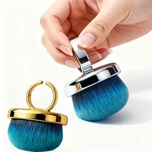 Brosse à poussière pour ongles réglable, portable, mains libres, à poils doux, pour manucure, dépoussiéreur, outil de nettoyage pour usage domestique - Product Image 4