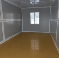 Maison conteneur pliable écologique et durable de taille standard, alimentée à l'énergie solaire, pour logement temporaire, achat en gros abordable