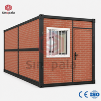 Maison conteneur pliable à chargement haute efficacité pour dortoir de camp minier – Fourniture B2B pour projets