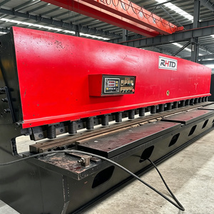 Heavy Duty <b>CNC</b> Hydraulic Guillotine Shearing <b>Machine</b> QC11K 12x3200mm Metal Plate <b>Cutting</b> <b>Machine</b> with Good Price - Product Image 4