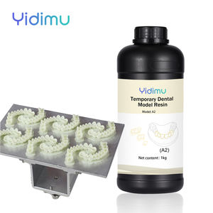 Résine d'impression dentaire 3D en gros d'usine, résine pour dents temporaires, couronne, pont pour imprimante 3D dentaire LCD DLP - Product Image 1
