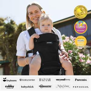 Support de hanche pour <span class=keywords><strong>porte</strong></span>-bébé en polyester 2-en-1 réglable et amovible, support lombaire respirant pour parents, nouveau-nés et tout-petits, capacité <span class=keywords><strong>20</strong></span> <span class=keywords><strong>kg</strong></span> - Product Image 6