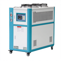 Refroidisseur d'eau industriel neuf 3HP 5HP 6HP 8HP 10HP Options de refroidissement par air et par eau disponibles