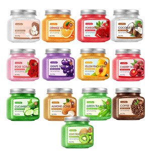 Crema Exfoliante de Frutas Variadas, Mango, Aguacate, <span class=keywords><strong>Vera</strong></span>, Exfoliante Facial, Exfoliante Corporal, Hidratante, Nutritivo, Exfoliante para el Cuidado de la Piel - Product Image 1