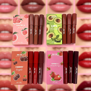 Set de Labiales Mate, Lápiz Labial Impermeable Antiadherente, Tinte Labial Suave de Alta Pigmentación para Maquillaje de Belleza Femenino - Product Image 4