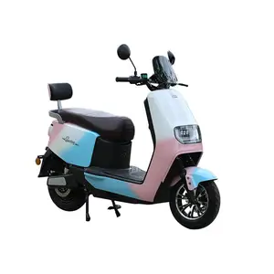 Sıcak satış 1000w 48V adults fırçasız scooter elektrikli yetişkin motosikletler kurşun asit pil yetişkinler için ucuz powered