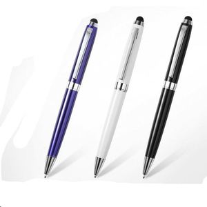 Nouveau stylo à bille de luxe pour bureau, en métal noir, avec logo personnalisé - Product Image 1
