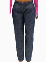 Nouveauté : modèle de jouet en peluche pour filles à l'échelle 1:6, pantalons en jean, shorts, t-shirts, jouet éducatif