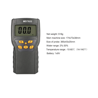 Le testeur d'humidité numérique portable pour humidimètre à grains MD7822 contient un analyseur de haute qualité à un prix avantageux